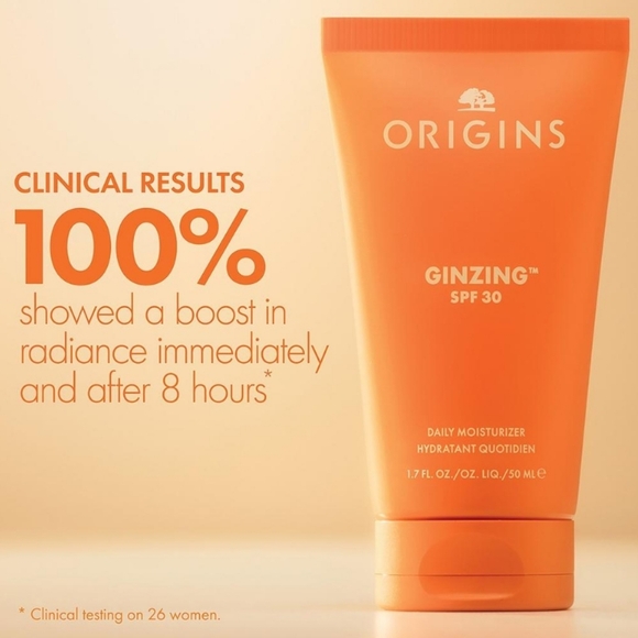 ORIGINS GINZING SPF 30 DAILY MOISTURIZER SUNSCREEN. - Picture 4 of 10